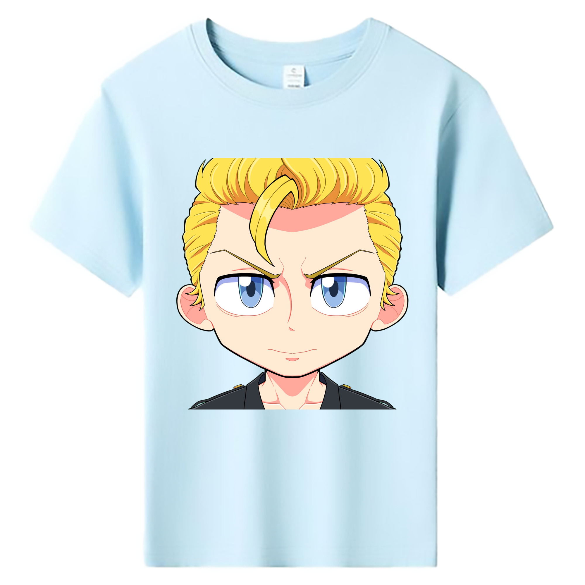 （画像用） 東京リベンジャーズ Tokyo Revengers 綿100％キッズTシャツ（フロントプリント）